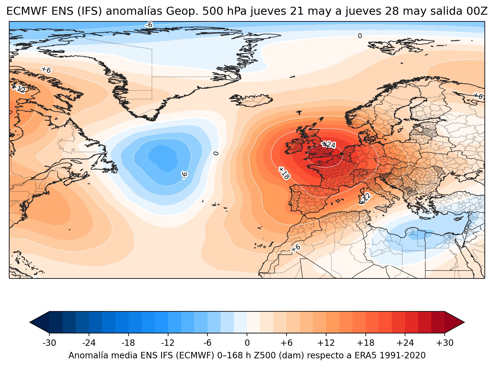 Anomalías 1º semana, ECMWF❗Nuevo - imagen 1