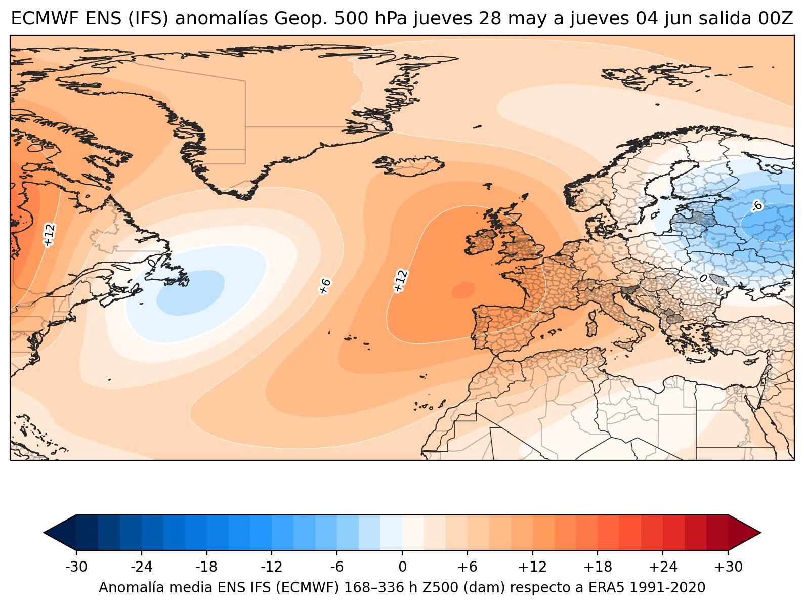Anomalías 2º semana, ECMWF❗Nuevo - imagen 1